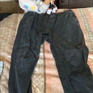 Men's Black Cargo Pants
